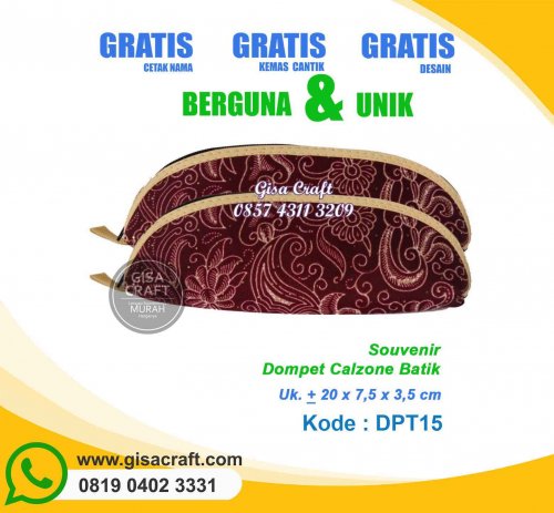 Souvenir Dompet Batik DPT15