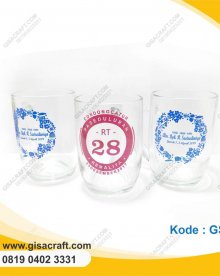 Souvenir Gelas Bening Jumbo GS24