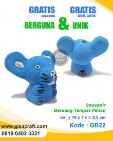 Souvenir Gerabah Tempat Pensil Beruang GB22