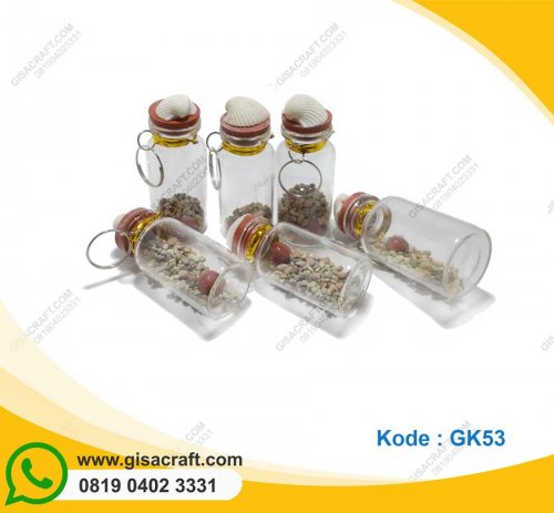 Souvernir Gantungan Kunci Botol GK53