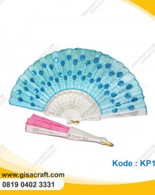 Souvenir Kipas Spanyol Bordir Payet Warna-Warni KP18