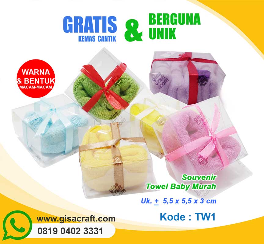 Souvenir Towel Baby Murah TW1 Souvenir Towel Baby Murah TW1