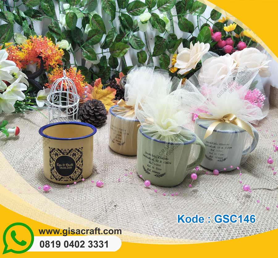 Souvenir Gelas Enamel Kemas Tile Potong GSC146 Souvenir Gelas Enamel Kemas Tile Potong GSC146
